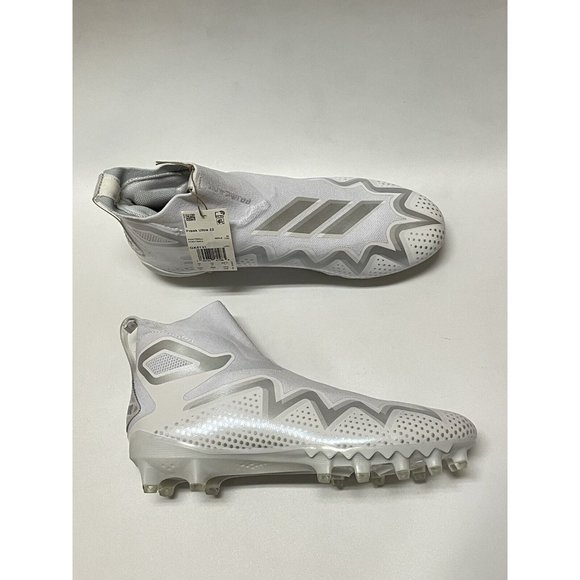 Adidas Freak Ultra 22 Boost Football Cleats White Silver GX5131 Men’s Size 10.5 main image 6